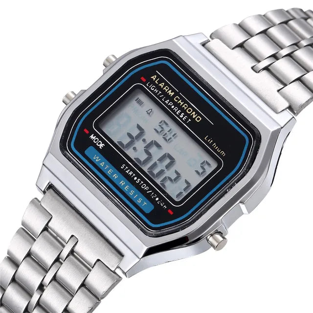 Retro Digital LED Watch - 4 Colours (Tax-Free and Free Shipping)