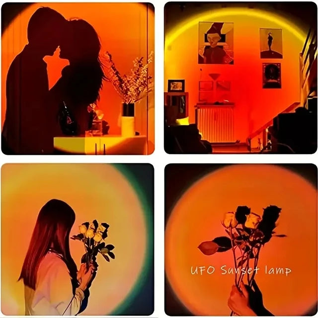Sonnenuntergangs-Projektions-LED-Licht mit 16-Farben-Spektrum (steuerfrei und kostenloser Versand)