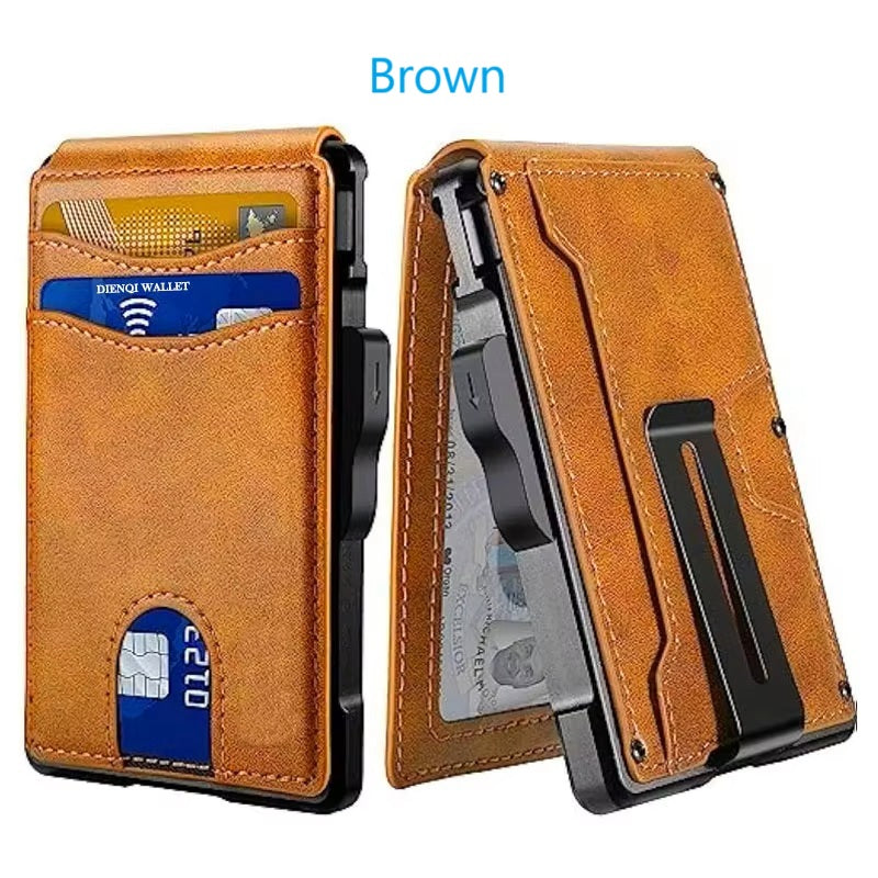 Smart Card Holder with RFID Blocking Feature and Money Clip - 2 Types (Tax Free and Free Shipping)