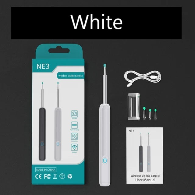 2-in-1 Otoscope and Ear Wax Remover - 2 Colours (Tax-free and Free Shipping)
