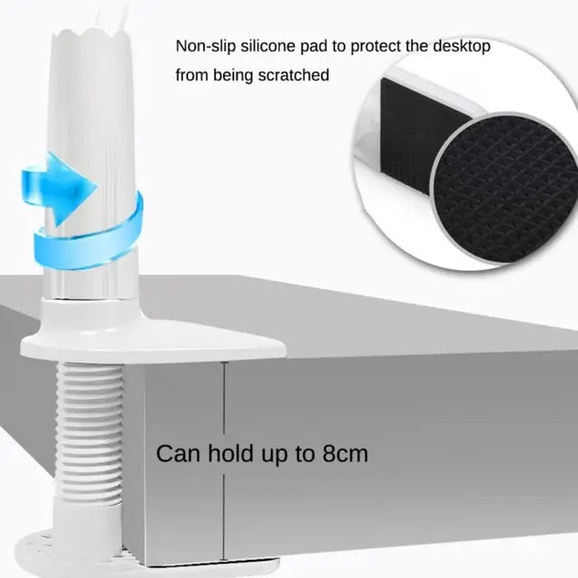 Smartphone/Tablet Holder with 128-cm Gooseneck Arm - 2 Colours (Tax-Free and Free Shipping)