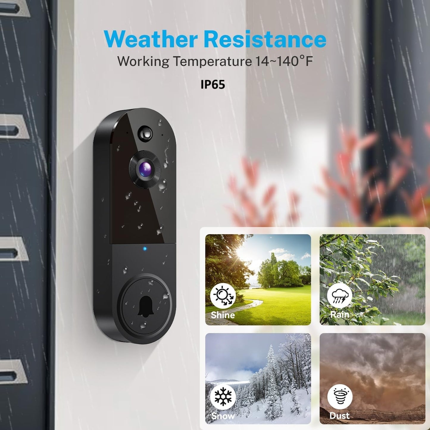 Smart Video Doorbell (Tax-Free and Free Shipping)