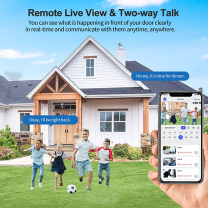 Smart Video Doorbell (Tax-Free and Free Shipping)