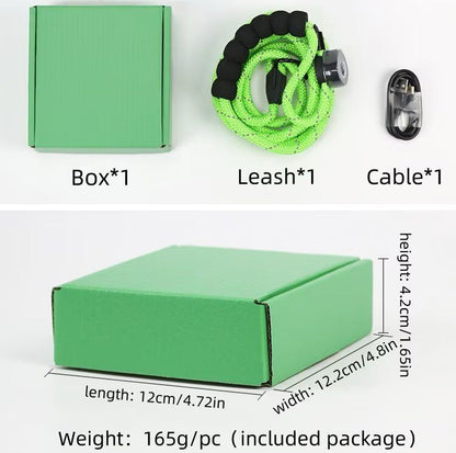 LED Luminous Slip Lead Dog Leash - 2 Types and 3 Colours (Tax-Free and Free Shipping)