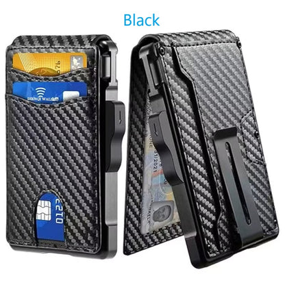 Smart Card Holder with RFID Blocking Feature and Money Clip - 2 Types (Tax Free and Free Shipping)