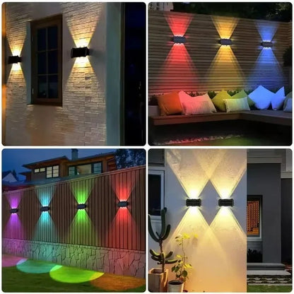 Solar LED Wall Light - 4 Types (Tax-Free and Free Shipping)