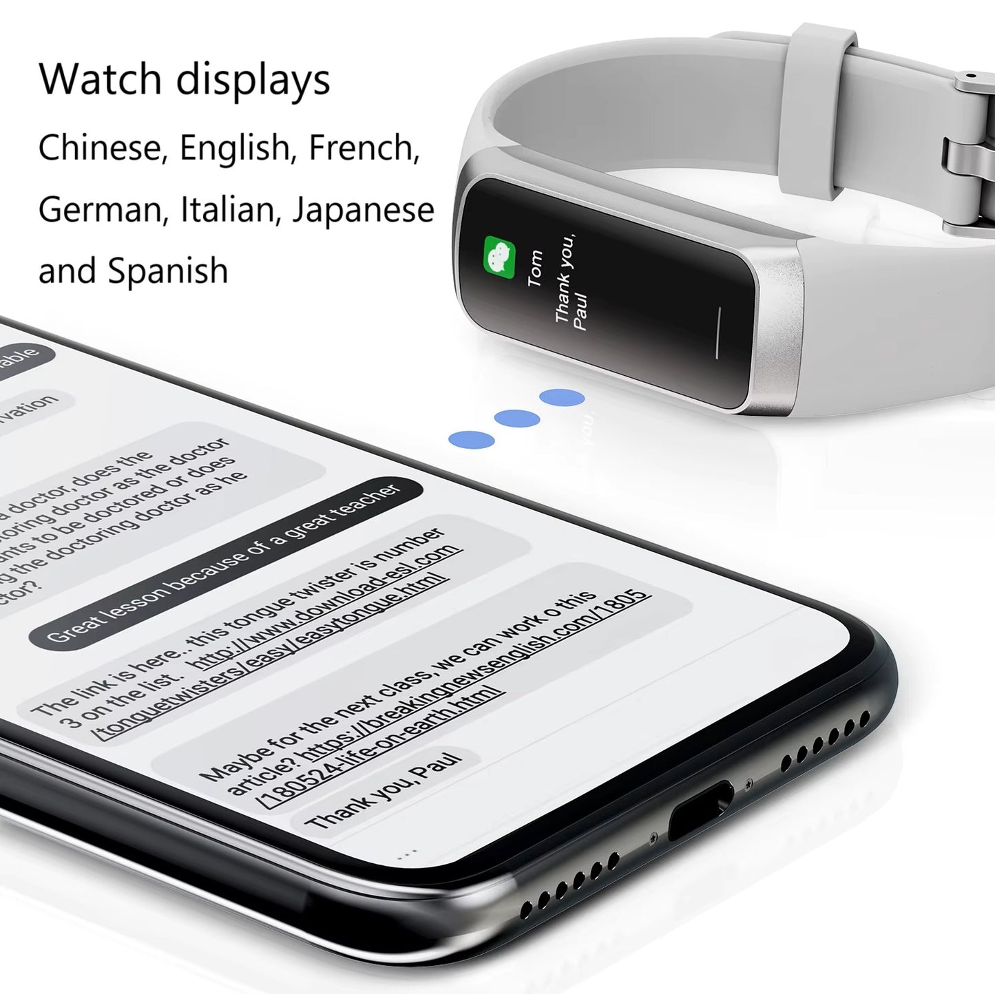 Smart Fitness Band - 4 Colours (Tax-Free and Free Shipping)