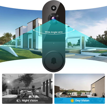 Smart Video Doorbell (Tax-Free and Free Shipping)