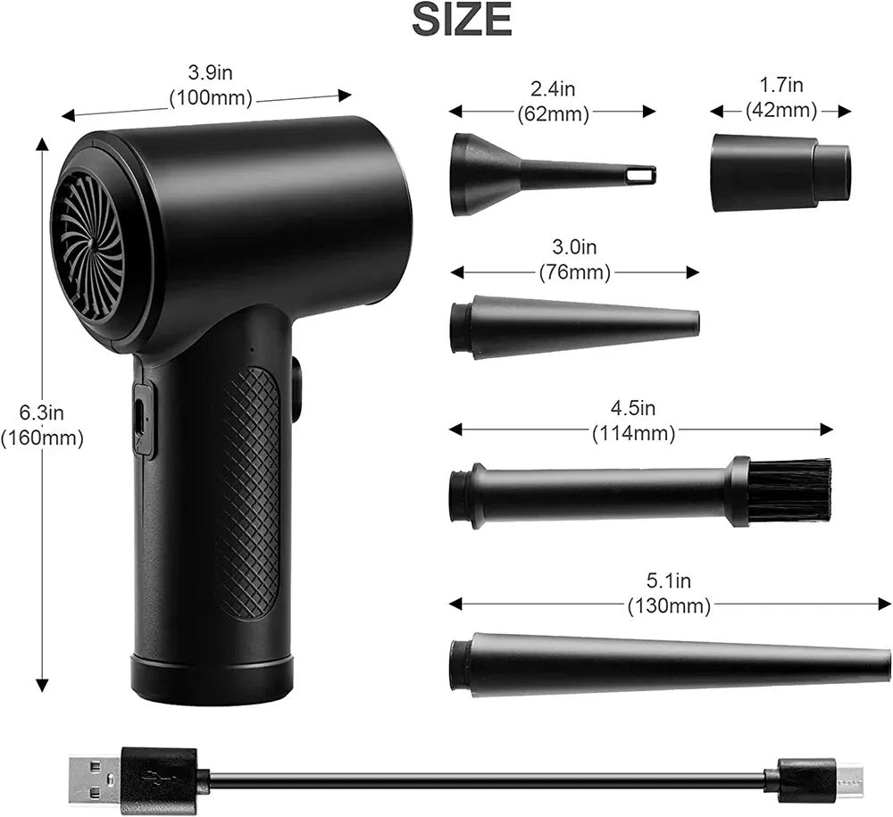 51000-RPM Cordless Electric Air Duster