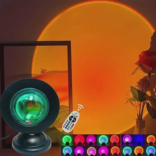 Sunset Projection LED Light with 16-Colour Spectrum (Tax-Free and Free Shipping)