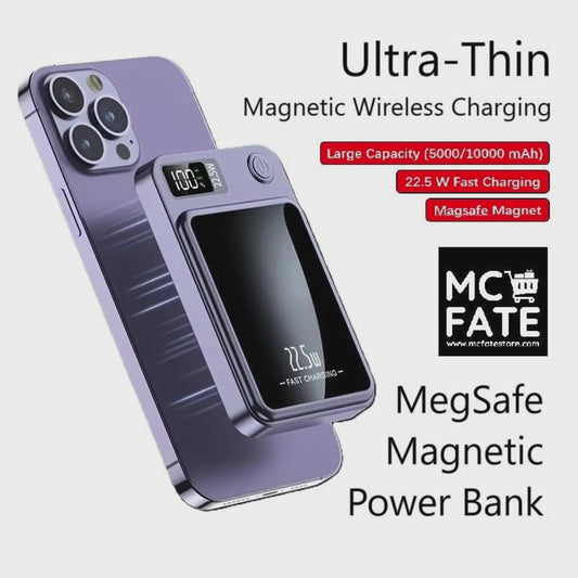 MegSafe Magnetic Power Bank - 5000/10000 mAh and 4 Colours (Tax-Free and Free Shipping)